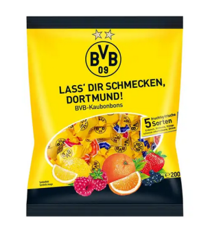 Borussia Dortmund - BVB Kaubonbon (200g)